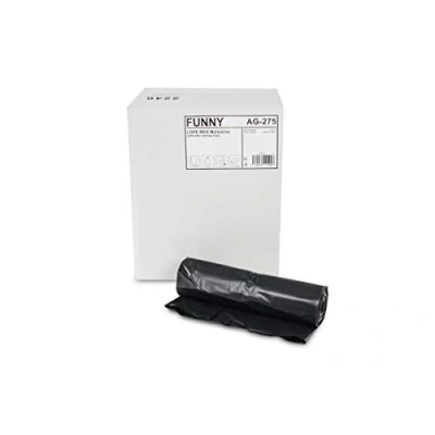 Abbildung von Funny LDPE Regenerat Müllsäcke, schwarz, gerollt, 240 l, Typ 100, 1er Pack (1 x 75 Stück)