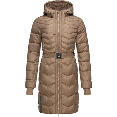 Abbildung von Navahoo Alpenveilchen Wintermantel, Damen, Größe: XXL, Taupe