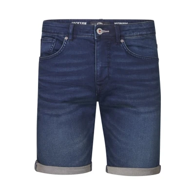 Abbildung von Petrol Industries MROS Jeans Shorts, Herren, Größe: Large, Blue black