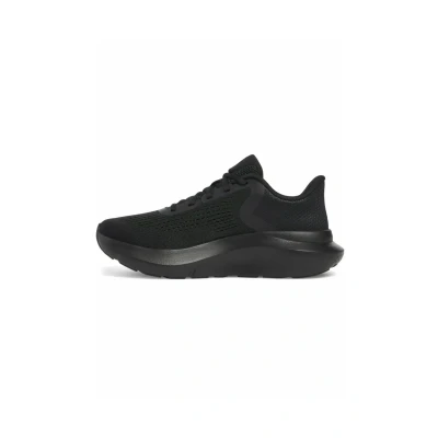 Abbildung von Under Armour Charged Rogue 5 Laufschuh Straße, Damen, Größe: 40.5, Black Textil/synthetik