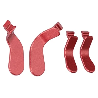 Abbildung von Controller Paddles, 4 Austauschbare Paddle Ersatz Teile aus Edelstahl für One Elite Series 2