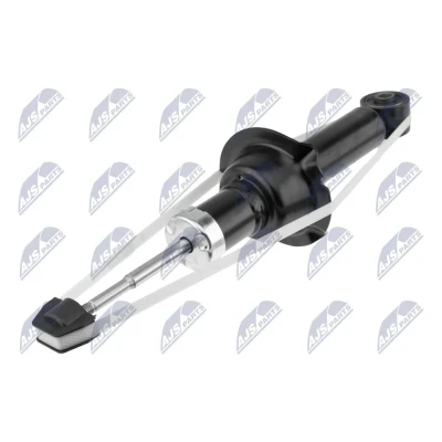 Abbildung von NTY A HD 030 Stoßdämpfer Hinterachse links, rechts Gasdruck Zweirohr Teleskop oben Stift, unten Auge HONDA: CR V 3, 4