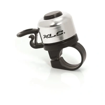 Abbildung von XLC Unisex Erwachsene Miniglocke DD M06 Durchmesser 22.2 mm, Silber, One Size