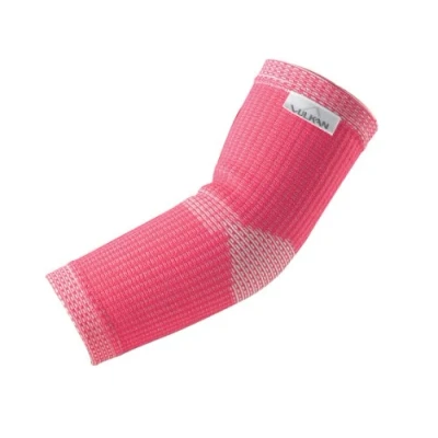 Abbildung von Vulkan Rosa Advanced Elastic Elbow Support für Frauen, Kompression Stützhülse, Padded Stabihalter, benutzt Muscle Relief, Tendonitis, Tennisarm, Golferellenbogen, Arthritis