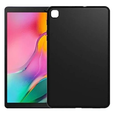 Abbildung von Ultra Silikon Slim Case Kameraschutz kompatibel mit iPad Pro 11&quot; 2024 in schwarz