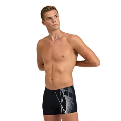 Abbildung von Arena Herren Men&#039;s Branch Short Swim Trunks, Schwarz, 40 EU