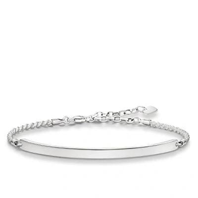 Abbildung von Thomas SABO Classic Armband silvercolored, Damen, Größe: 21, Silver colored