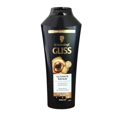 Abbildung von Gliss Kur Ultimate Repair Shampoo Family Size (13,53 fl oz/400 ml) by