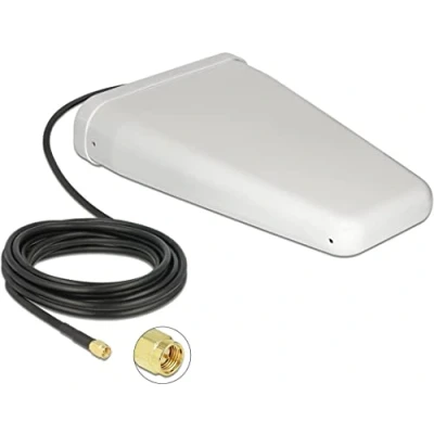 Abbildung von Delock LTE Antenne SMA Stecker 7 9 dBi direktional mit Anschlusskabel