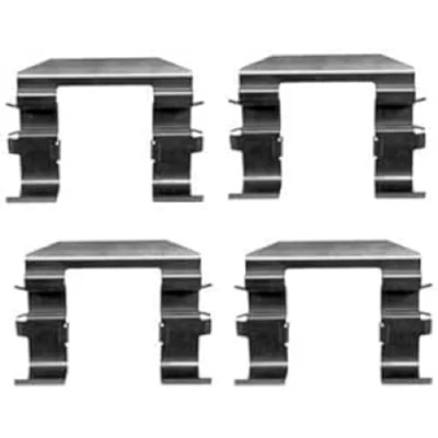 Abbildung von HELLA 8DZ 355 204 491 Zubehörsatz, Scheibenbremsbelag HYUNDAI: i40 Kombi, ix35, Tucson, KIA: Sportage III, SORENTO 1, II