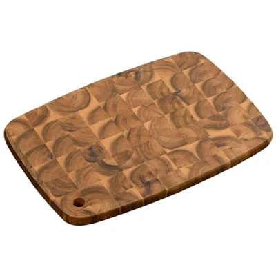 Abbildung von KESPER® Schneidebrett Tranchierbrett, Akazie, Stirnholz, Akazienholz, (1 St), aus FSC zertifiziertem Akazienholz