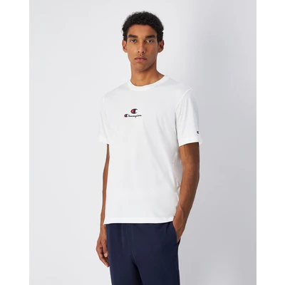 Abbildung von Champion Graphic Backprint Tshirt print, Herren, Größe: XL, White