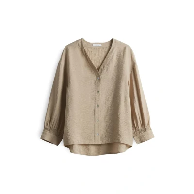 Abbildung von OPUS Bluse, Damen, Größe: 44, Soft oat