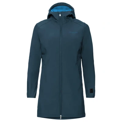Abbildung von Vaude Moena Softshelljacke, Damen, Größe: 46, Dark sea