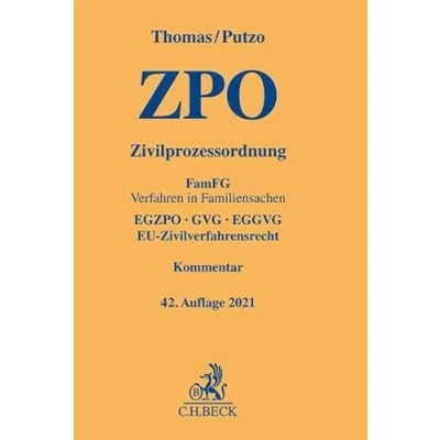 Abbildung von Zivilprozessordnung: FamFG Verfahren in Familiensachen, EGZPO, GVG, EGGVG, EU Zivilverfahrensrecht (Gelbe Erläuterungsbücher)