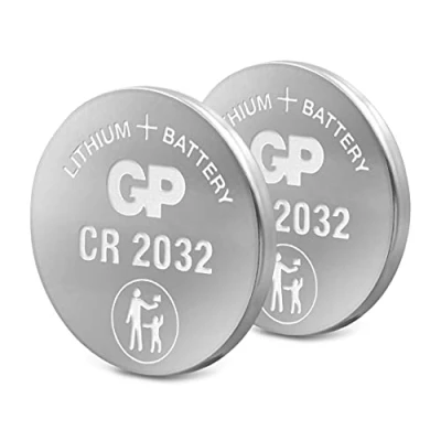 Abbildung von Lithium Knopfzellenbatterie GP CR2032 2 Stück