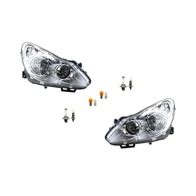 Abbildung von Johns, passend für Opel Corsa Scheinwerfer D 07/06 12/10 + Leuchtmit. Set links, rechts