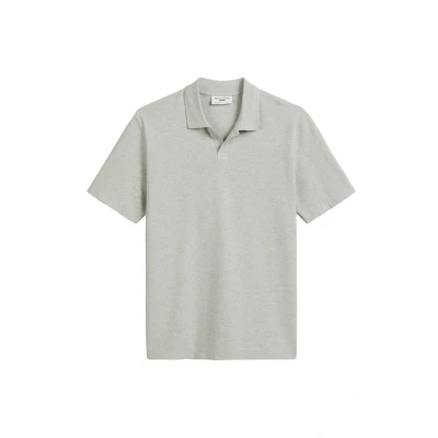 Abbildung von Marc O&#039;Polo Denim Regular Poloshirt, Herren, Größe: Large, Light gravel melange