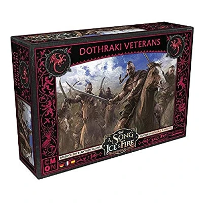 Abbildung von CMON, A Song of Ice &amp; Fire Veteranen der Dothraki, Erweiterung, Tabletop, 2 Spieler, Ab 14+ Jahren, 45+ Minuten, Deutsch, Mehrsprachig