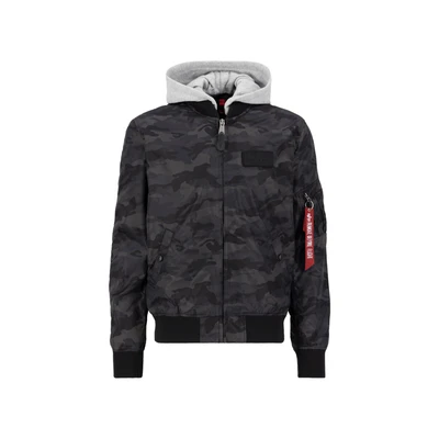 Abbildung von Alpha Industries Bomberjacke &quot;Alpha Men Bomber Jackets MA 1 TT Hood Camo&quot;