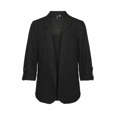 Abbildung von VERO MODA Blazer Kurzmantel, Damen, Größe: XS, Black