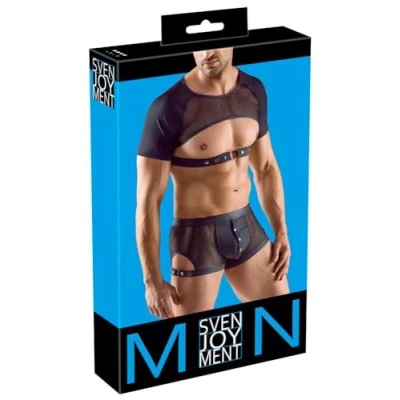 Abbildung von Crop Top mit verstellbarem Unterbrust Riemen