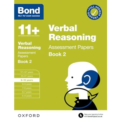 Abbildung von Bond 11+ Verbal Reasoning assessment Papers 9 10 Years Book 2: For GL and Entrance Exams