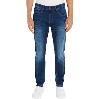 Abbildung von Tommy Jeans Austin Slim Fit, Herren, Größe: 31x30, Aspen dark blue stretch