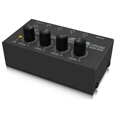 Abbildung von Best Price Square Headphone Amplifier, 4 CH Stereo HA400 by BEHRINGER