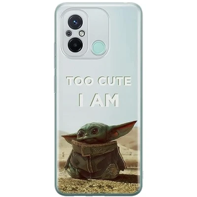 Abbildung von ERT GROUP Handyhülle für Xiaomi REDMI 12C/ 11A Original und offiziell Lizenziertes Star Wars Muster Baby Yoda 004 optimal an die Form des Handy angepasst, hülle aus TPU