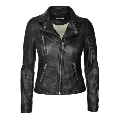 Abbildung von Maze Lederjacke, Damen, Größe: Medium, Black