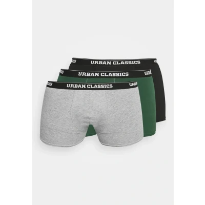 Abbildung von Urban Classics 3 PACK Panties, Herren, Größe: 5XL, Grey/darkgreen/black
