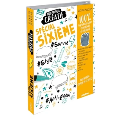 Abbildung von Mon agenda créatif spécial sixième 2024 2025