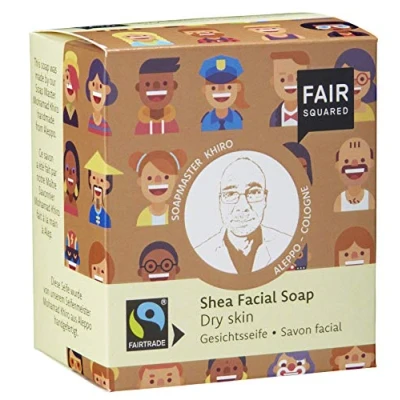 Abbildung von Fair Squared Gesichtsseife Shea Trockene Haut 160 g