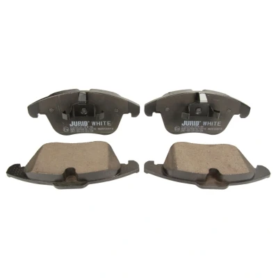 Abbildung von Jurid 573201JC Bremsbelagsatz White Low Dust Keramik nicht für Verschleißwarnanzeiger vorbereitet FORD: Galaxy Mk2 MPV, S Max Mk1