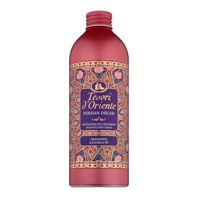 Abbildung von Tesori d&#039;Oriente Cremebad &#039;Persian Dream&#039; Aromatische Körperpflege mit Granatapfel &amp; Rooibos Tee Wellness Rituale für Körper Sinne 500 ml