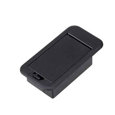 Abbildung von Musiclily Pro Batteriefach für 9 Volt Batterie Aktiver Gitarrenbass, Schwarz
