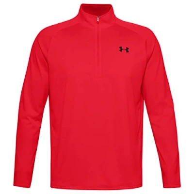 Abbildung von Under Armour Herren UA Tech 1/2 Zip Pullover Rot XXXL