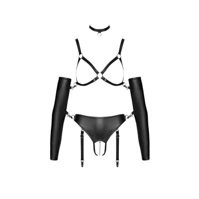 Abbildung von Ouvert Set in Bondage Optik