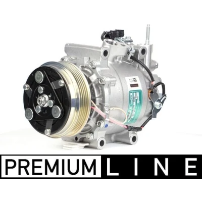 Abbildung von MAHLE ORIGINAL ACP 581 000P Kompressor TRSE09 12V PAG 46 R134a mit Dichtring HONDA: CIVIC 9