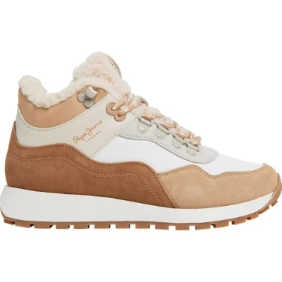 Abbildung von Pepe Jeans Sneaker low, Damen, Größe: 38, Slip beige Schuhe