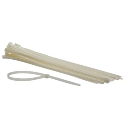 Abbildung von Perel Set Nylon Kabelbinder 8,8x500mm Weiß, UV beständig, 50 Stk