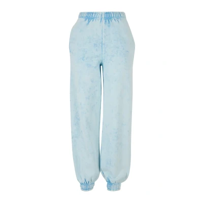 Abbildung von Urban Classics Towel Washed Jogginghose, Damen, Größe: XXL, Balticblue