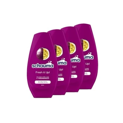 Abbildung von Schauma Schwarzkopf Pflege Spülung Fresh it up! (4x 250 ml), Haarspülung pflegt beanspruchte Haarspitzen, verleiht Geschmeidigkeit ohne zu beschweren