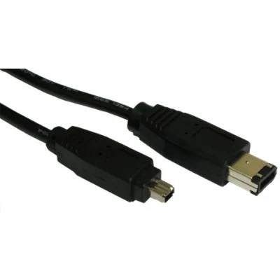 Abbildung von Firewire IEEE 1394 4 Polig Zum 6 Kabel DV Out Camcorder Anschlusskabel 3 m [3 Meter/3m]