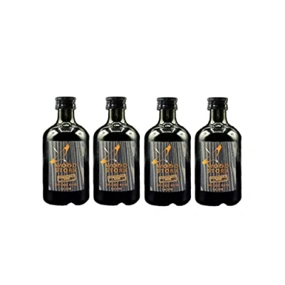 Abbildung von Wood Stork 4er Set Spiced Rum 4x 0,1L (40% Vol) Schwarzwald Miniatur [Enthält Sulfite]