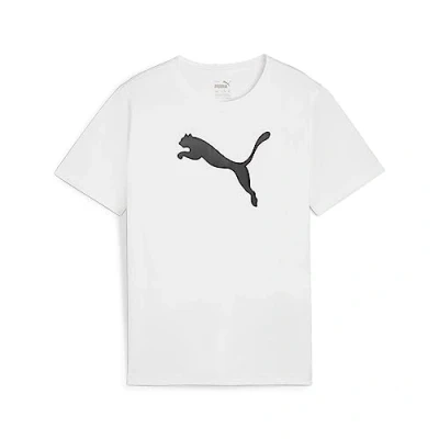 Abbildung von Puma Teamsport Teamrise LOGO Sport Tshirt für Kinder, Größe: 152, Weiss