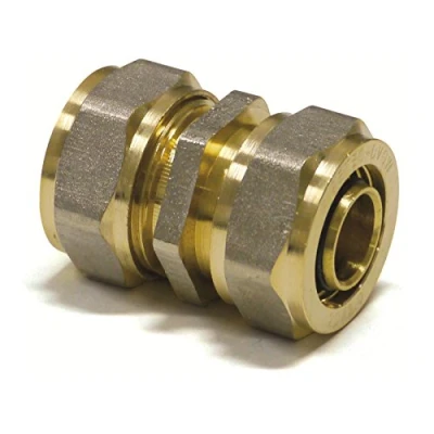 Abbildung von PipeTec Deutschland Gewindefitting Schraubfitting Schraub Kupplung 16x2 mm Mehrschichtverbundrohr