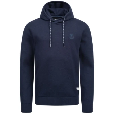 Abbildung von Indicode Jeans Longview Kapuzenpullover, Herren, Größe: Small, Navy