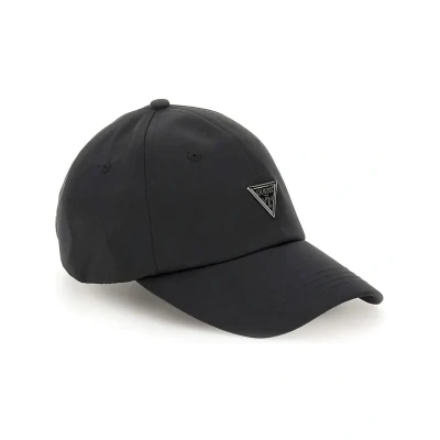 Abbildung von Guess Logodreieck Cap, Herren, Größe: One Size, Schwarz